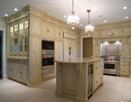 luxury kitchen, formal kitchen